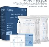 Happy Filters 3 x Water Filters for Sage UK Coffee Machines - BPA Free view 3