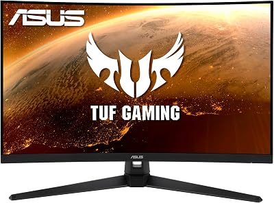 TUF VG328H1B - Monitor curvo gaming de 32'' FullHD (1920x1080, 165 Hz, 1 ms, 16:9, 1500R, ELMB, FreeSync Premium, HDMI) Negro