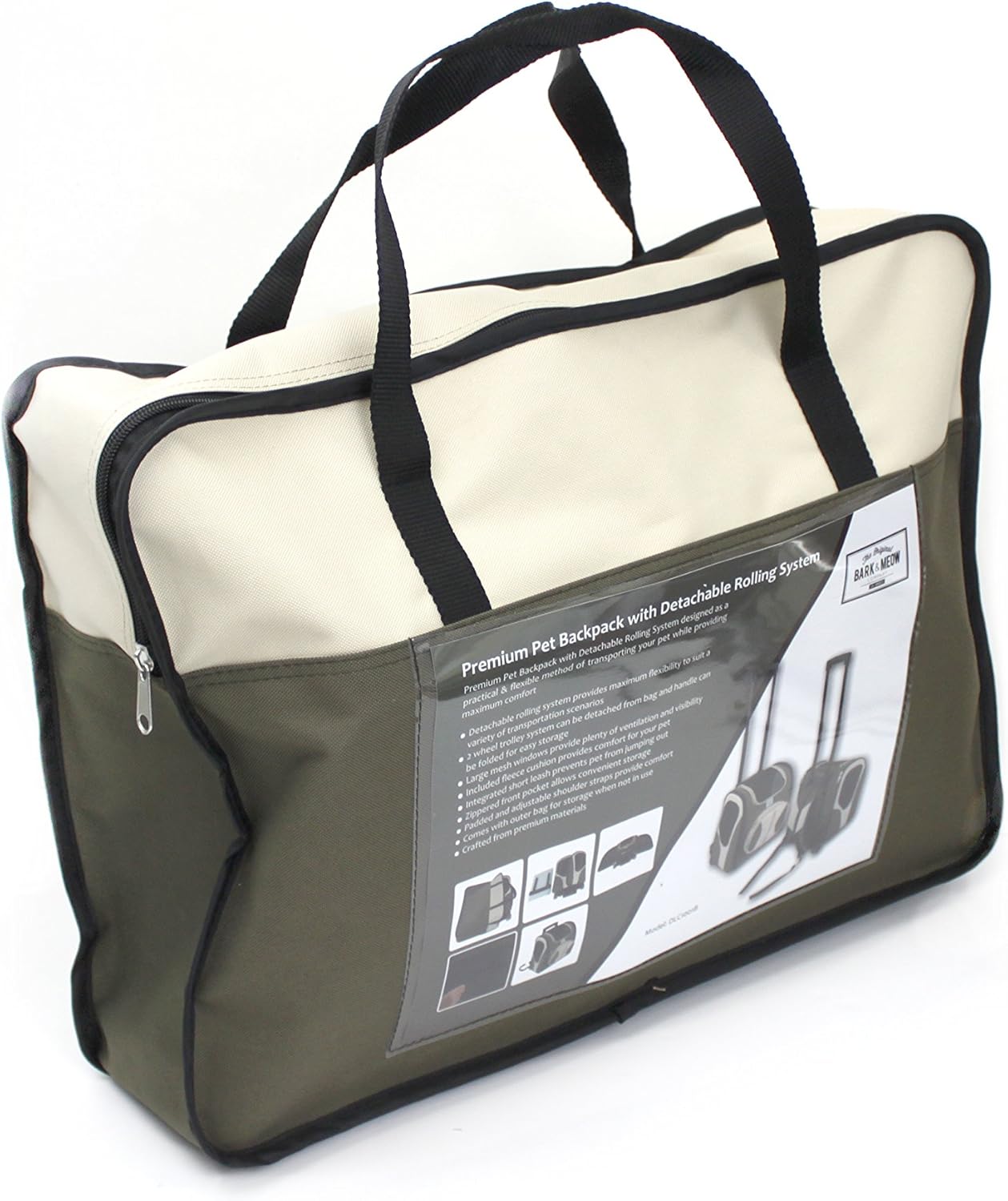 bark and meow pet carrier