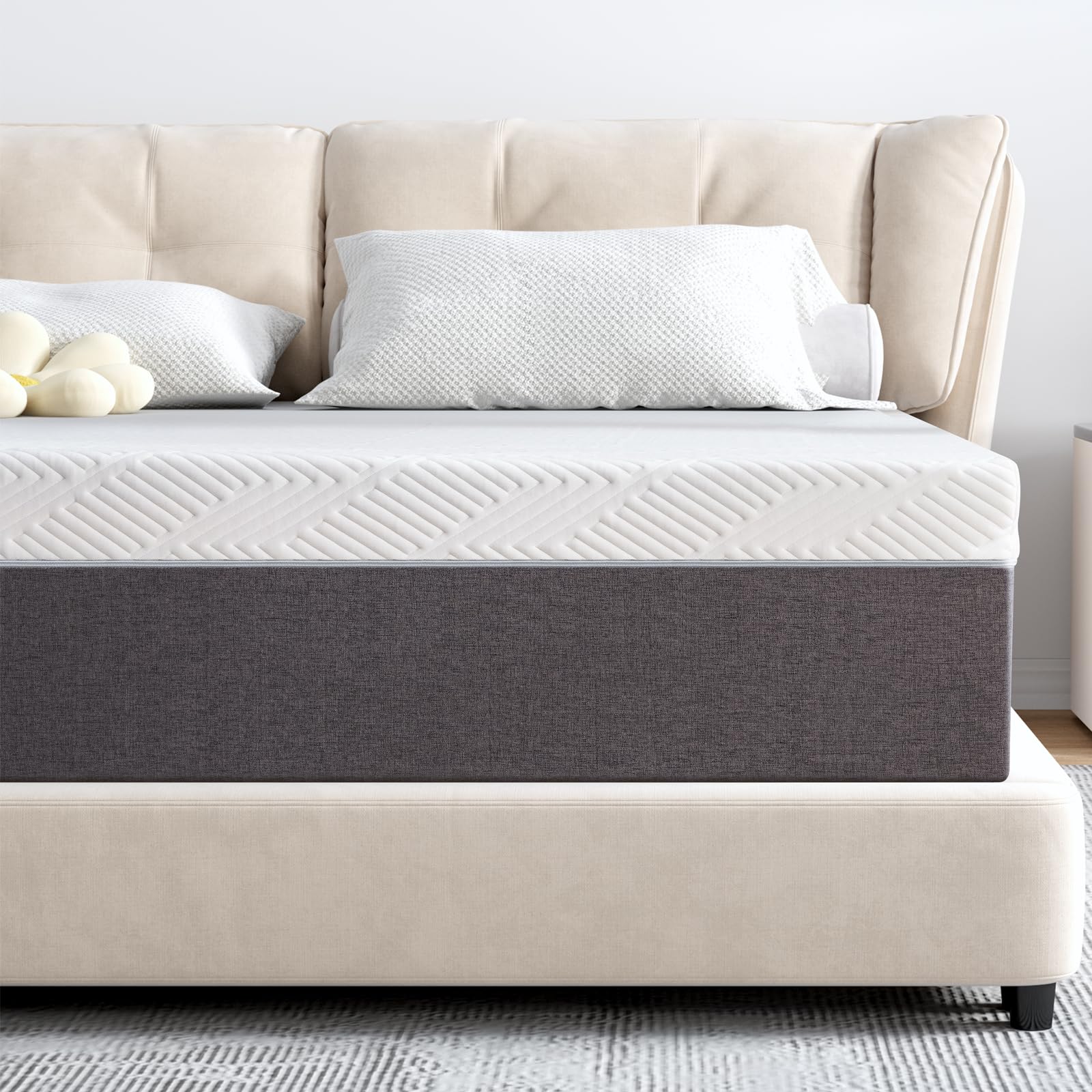 Twolike Gel Memory Foam Mattress