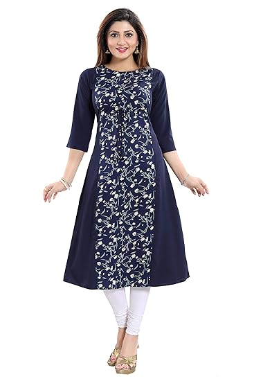 Women's crepe a-line Kurta