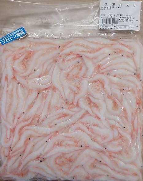 Amazon 国産 富山県産 白海老 500g 冷凍 殻付き 解凍後そのままお召し上がり頂けます 白えび Yayoi Good Food エビ 通販