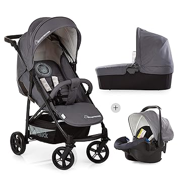 Hauck / Disney, Kombi Kinderwagen Set 3 in 1/ Rapid 4X Plus Trio Set / inkl. Babyschale / Kinderautositz Gruppe 0 für Isofix 