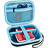 Kids Camera Case for VTech KidiZoom Creator Cam HD Video Camera/ for KODAK Printomatic Digital Instant Print Cameras Toys, Carrying Storage Organizer Bag Also Holds Tripod Accessories(Box Only-Black