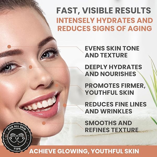 ALOZERA VITAMIN C FACE CREAM – BRIGHTENING & ANTI-AGING MOISTURIZER, PREVENTS, REPAIRS, AND NOURISHES AGING SKIN; HELPS WITH UNEVEN SKIN TONE AND WRINKLES, DAY & NIGHT CREAM – 1.7 OZ.