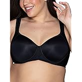 Vanity Fair Women's Medium Impact Sports Bras for Women, Breathable, Moisture Wicking, Padded Cups up to DDD