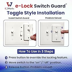 Switch Guard with Slider & Easy ON/OFF Push Button