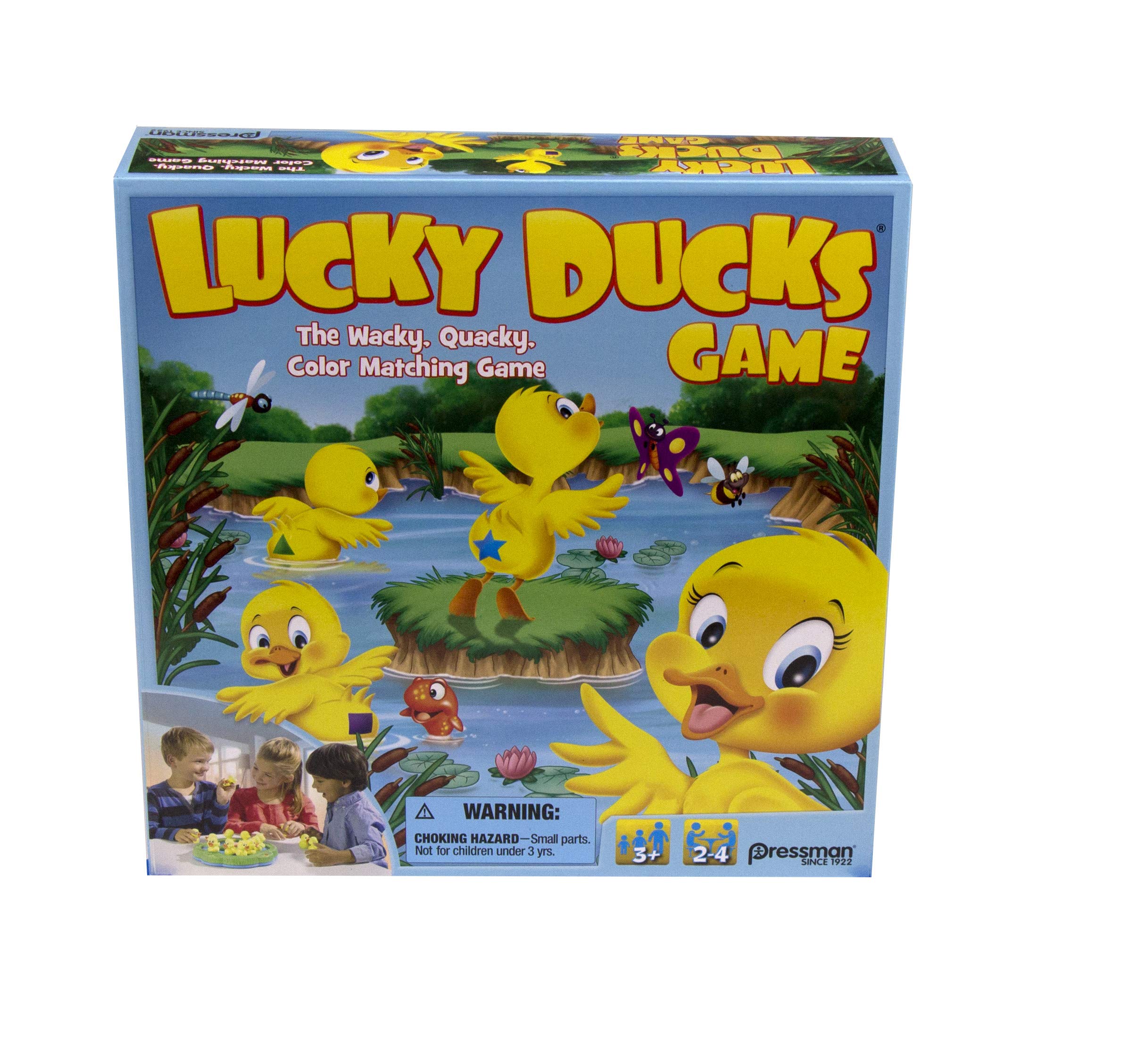 Pressman Lucky Ducks The Memory and Matching Game That Moves Amazon