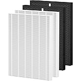 Alvamoyle HR900 Filter Replacement T, Compatible with Winix HR900 Air Purifier, Replaces Part #1712-0093-00 / Filters T, #1712-0094-00 / Filte-r U, 2 Pack