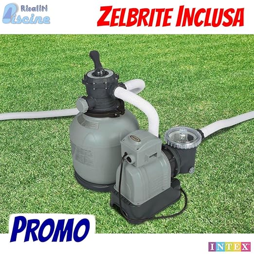 Promozione Filtro A Sabbia Intex Per Piscina Fuori Terra