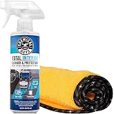 Chemical Guys Total Interior Cleaner & Protectant 16 oz with Professional Grade Microfiber Towel - Car Interior Cleaning Kit 