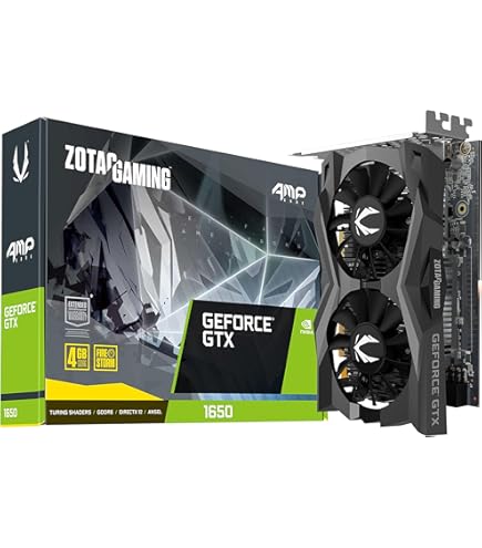 Amazon.com: PNY GeForce GTX 1650 4GB GDDR6 Dual Fan Graphics Card
