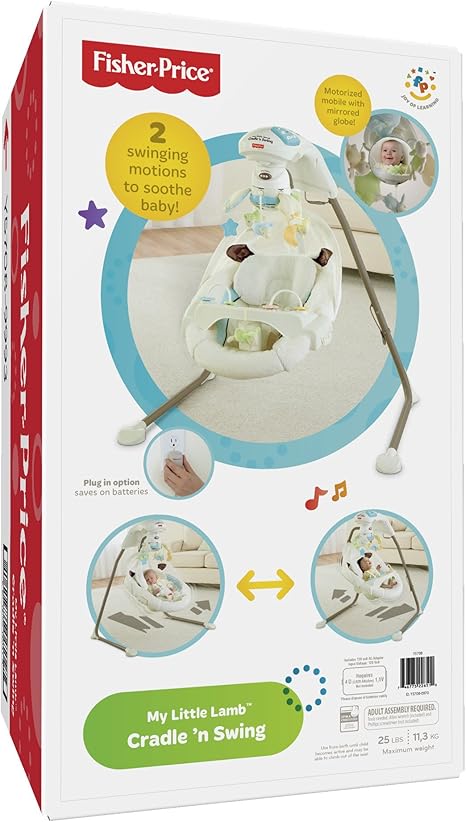 little lamb baby swing