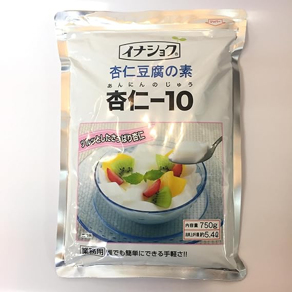 Amazon Co Jp 伊那食品 杏仁豆腐の素 杏仁ー１０ 750g 約50人前 食品 飲料 お酒