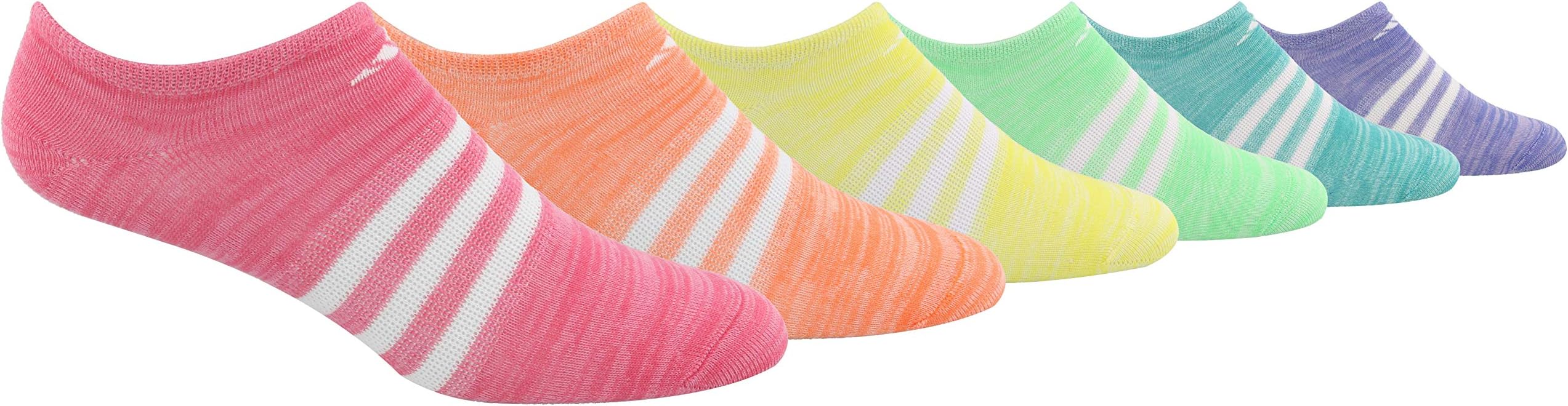 adidas Kids-Girl's Superlite No Show Socks (6-Pair)