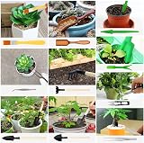 Giovara Hanging Plant Pot Large Metal Flower Pots with Detachable Hook view 8