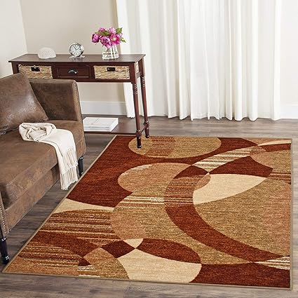 Cloth Fusion Premium Quality Made in Egypt Carpet for Living Room (4x6 Feet)