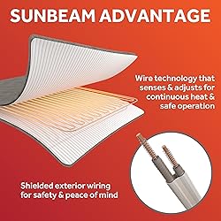 Sunbeam Royal Ultra Fleece Heated Electric Blanket