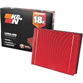 K&amp;N Engine Air Filter: Long Life 18,000 Mile Replacement Air Filter: Compatible with 1999-2020 Chevy/GMC Truck/SUV V6/V8 (Silverado, Suburban, Tahoe, Sierra, Yukon, Avalanche), KNA-2129