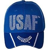 Artisan Owl Officially Licensed USAF with Air Force Symbol on Bill Embroidered Baseball Cap