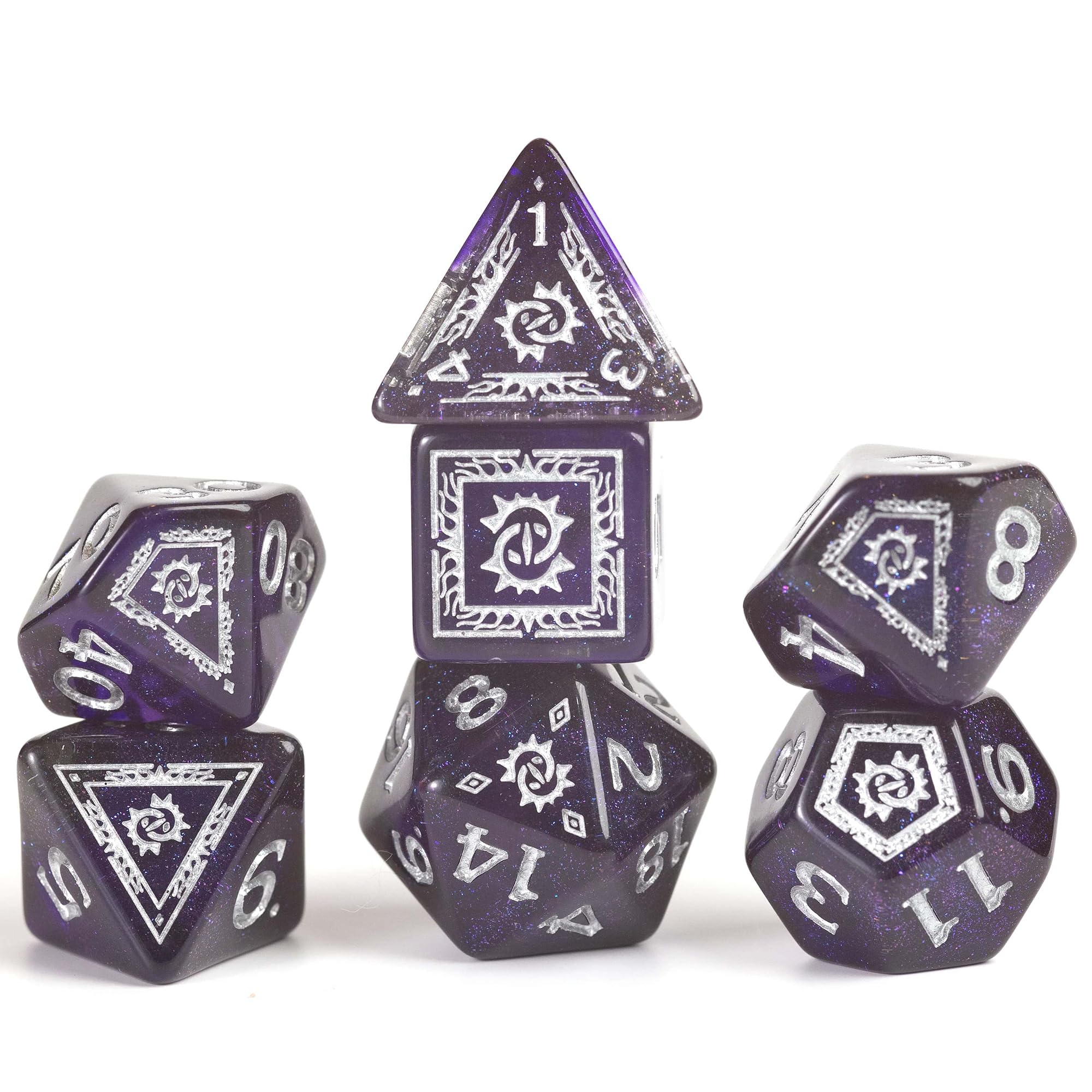 D&D Adventure Dice (Warlock Class: Red)