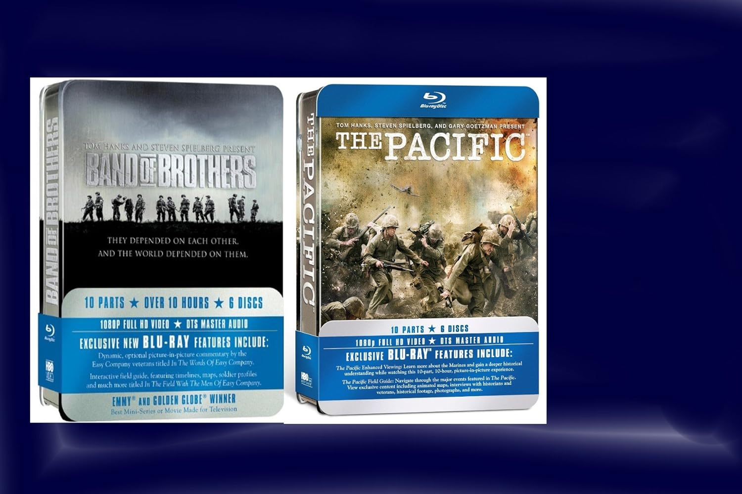 Band of Brothers + The Pacific boxset collection Commemorative Gift Set