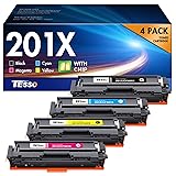 201X 201A Toner Cartridges 4 Pack-High Yield
