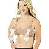 Seamless Pump&Nurse Hands-Free Pumping and Nursing Bra, Small to Plus Size