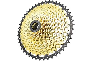 VG SPORTS 8/9/10/11/12 Speed Ultra-Light Bike Cassette for Mountain Bike 11-40T/11-42T/11-46T/11-50T/11-52T MTB Cassette Lightweight Aluminum Bracket Cassette