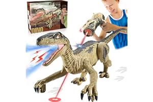 Chridark Remote Control Dinosaur Toys for Kids Age 3 4 5 6 7 8 Years Old, Dinosaurs for Boys Age 4-7, Dinosaur Remote Control Toy, Dinosaur Robot for Kids 3-5, Robot Dinosaur Toys for Kids 5-7