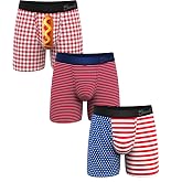 Shinesty Ball Hammock Boxer Brief Pouch Underwear for Men, Flyless, 3 Pack | Mens Underwear With Ball Pouch, Moisture Wicking, Non-chafing, Breathable, Modal Underwear, No-roll Waistband, Anti Ride Up