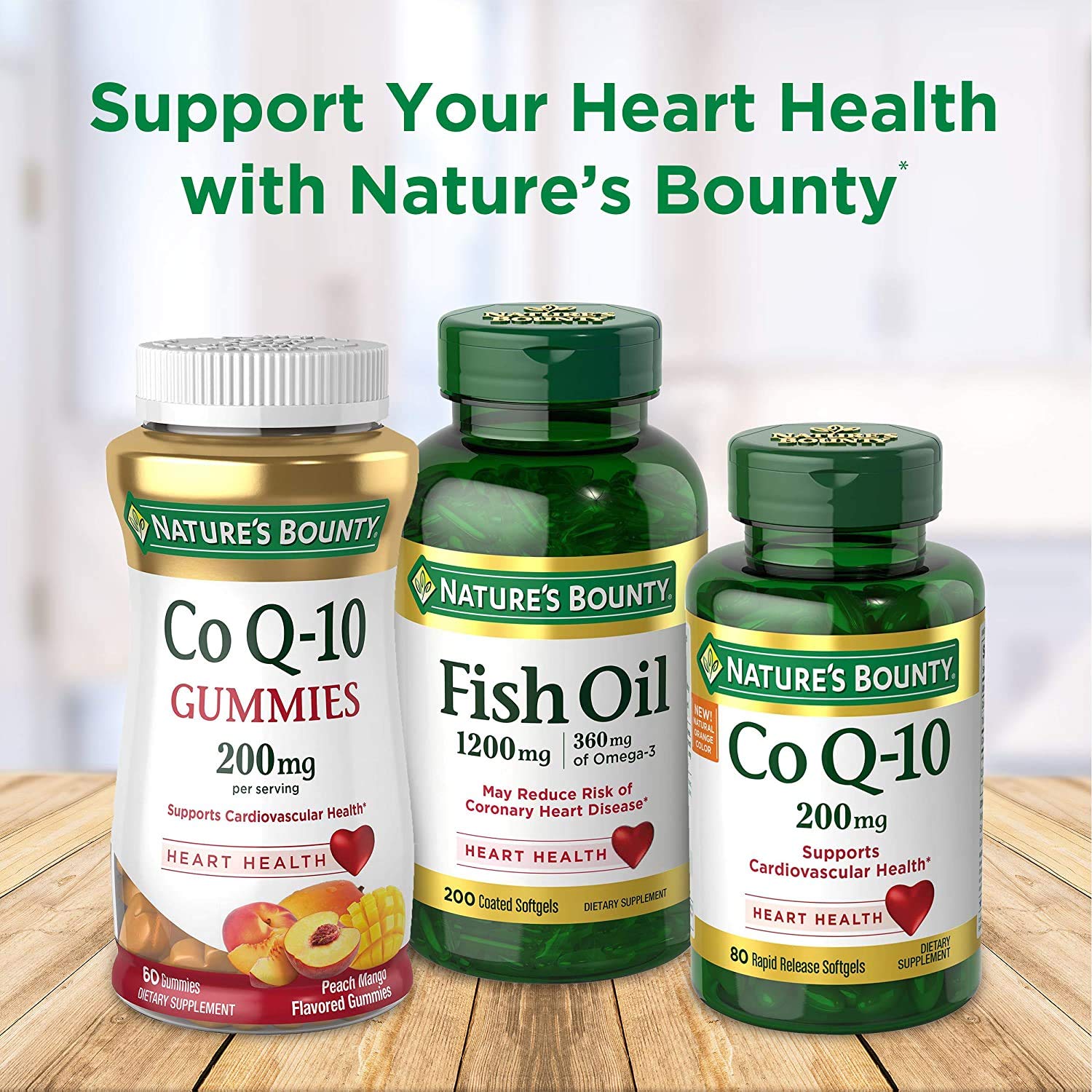 Nature's Bounty L-Carnitine, Supports Heart Health & Fat Metabolism, Amino Acid Supplement, 500 mg, 30 Tablets