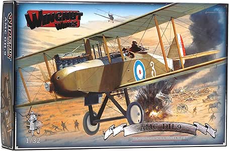 Amazon.com: Wingnut Wings AMC DH.9-1/32 Scale Airplane ...