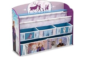 Delta Children Deluxe Toy and Book Organizer, Disney Frozen II