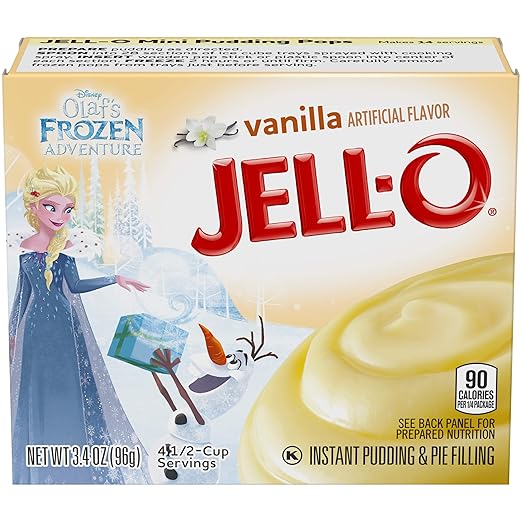 Jello Vanilla Instant Pudding & Pie Mix 96g Amazon.co.uk Grocery