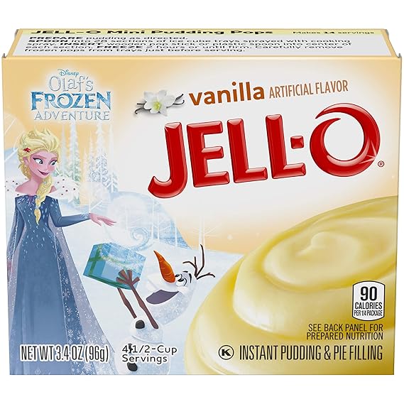 Jello Vanilla Instant Pudding & Pie Mix 96g Amazon.co.uk Grocery