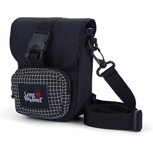 Long Weekend Crossbody Camera Pouch (Black)