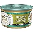 Fancy Feast Medleys Wet Cat Food, White Meat Chicken Florentine - 85 g Can (24 Pack)