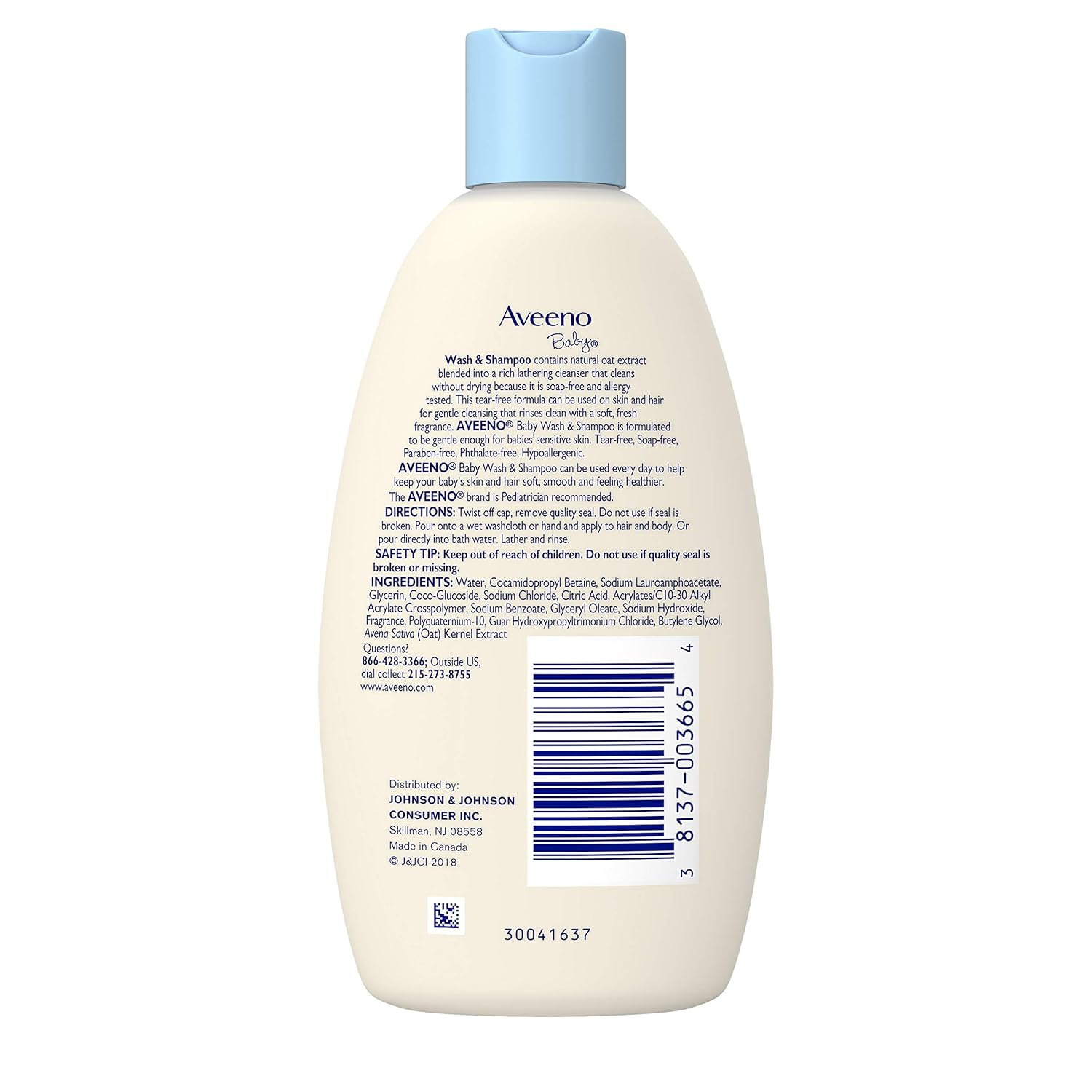 aveeno baby wash and shampoo 8 oz