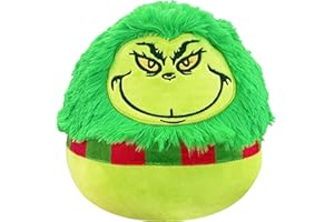 DONGYING Christmas Decorations Plush Toy,Christmas Pillow Green Monster Doll Plush Stuffed Animal for Boys and Girls,Christmas Stocking Stuffers Christmas Birthday Gifts for Kids