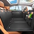 MYJAQI Back Seat Extender for Dogs, Waterproof Dog Car Seat Cover for Back Seat with Hard Bottom, 2026 Upgraded Material, Ant