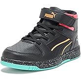 Puma Unisex-Child Rebound Layup Mid Hook and Loop Shoes