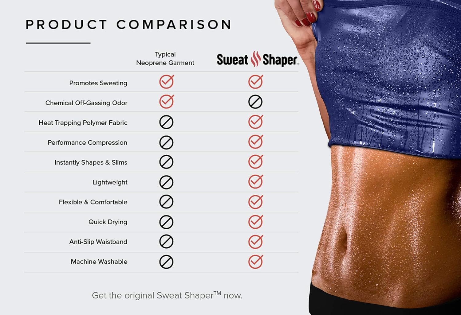 Sweat Shaper Women's Premium Workout Tank Top Slimming Polymer Sauna Vest: Clothing