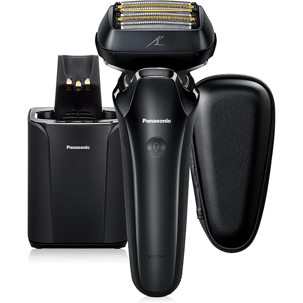 Panasonic　ES-CLV9D Panasonic ES-LV9Q 5-Blade Self-Cleaning Shaver