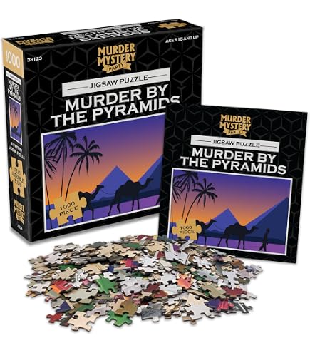 Amazon.com: TDC Games Alphabet Mystery Jigsaw Puzzle for Adults