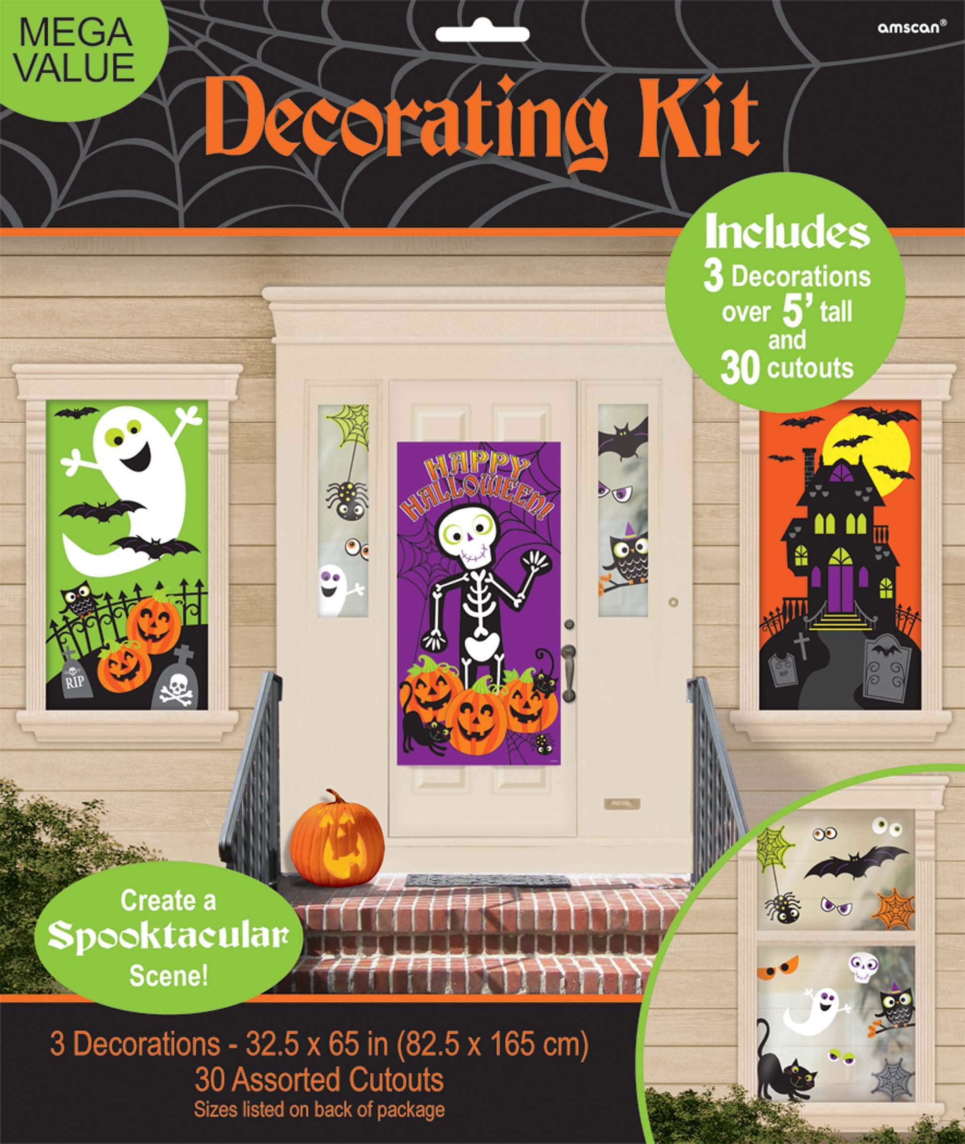 Amscan International ltd 670193 Family Friendly Scene Setter Decoration Set