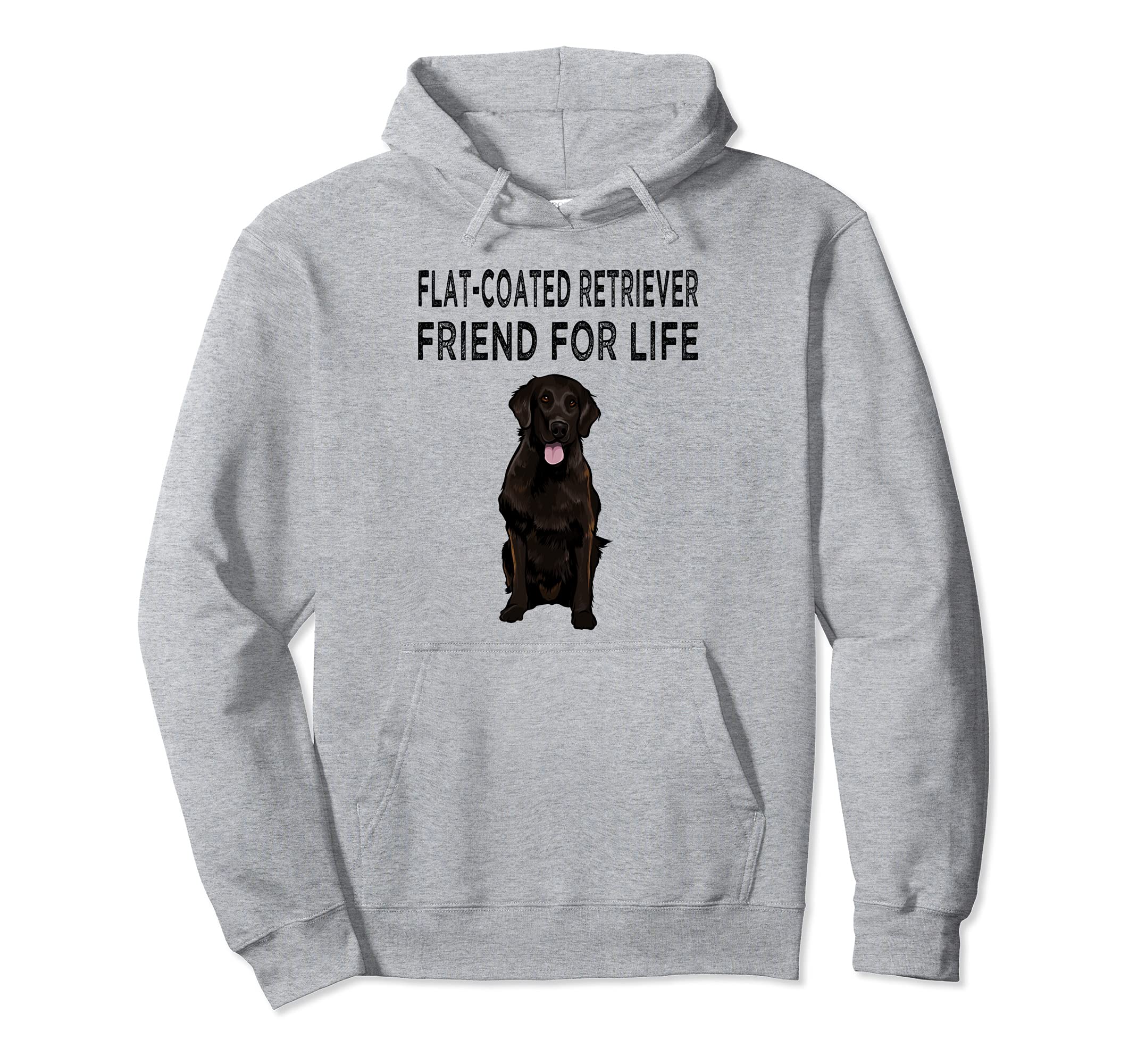 Flat-Coated Retriever Friend For Life Dog Lover Friendship Pullover Hoodie