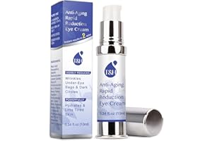TEREZ & HONOR Anti-Aging Rapid Reduction Under-Eye Cream, Visibly and Instantly Reduces Wrinkles, Dark Circles and Eye Bags in 120 Seconds, Hydrates & Lifts Skin Rapid (0.34 fl.oz)