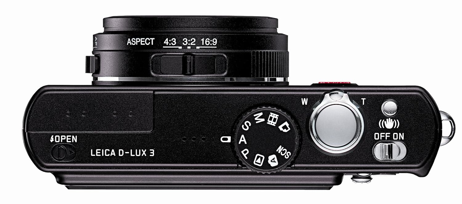 Amazon.com : Leica D-LUX 3 10MP Digital Camera with 4x Wide Angle Optical  Image Stabilized Zoom (Black) (Discontinued by Manufacturer) : Point And  Shoot ...