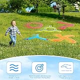 deAO 5 Piece Colourful Boomerangs for Kids Easy Throw Indoor Outdoor Fun view 5